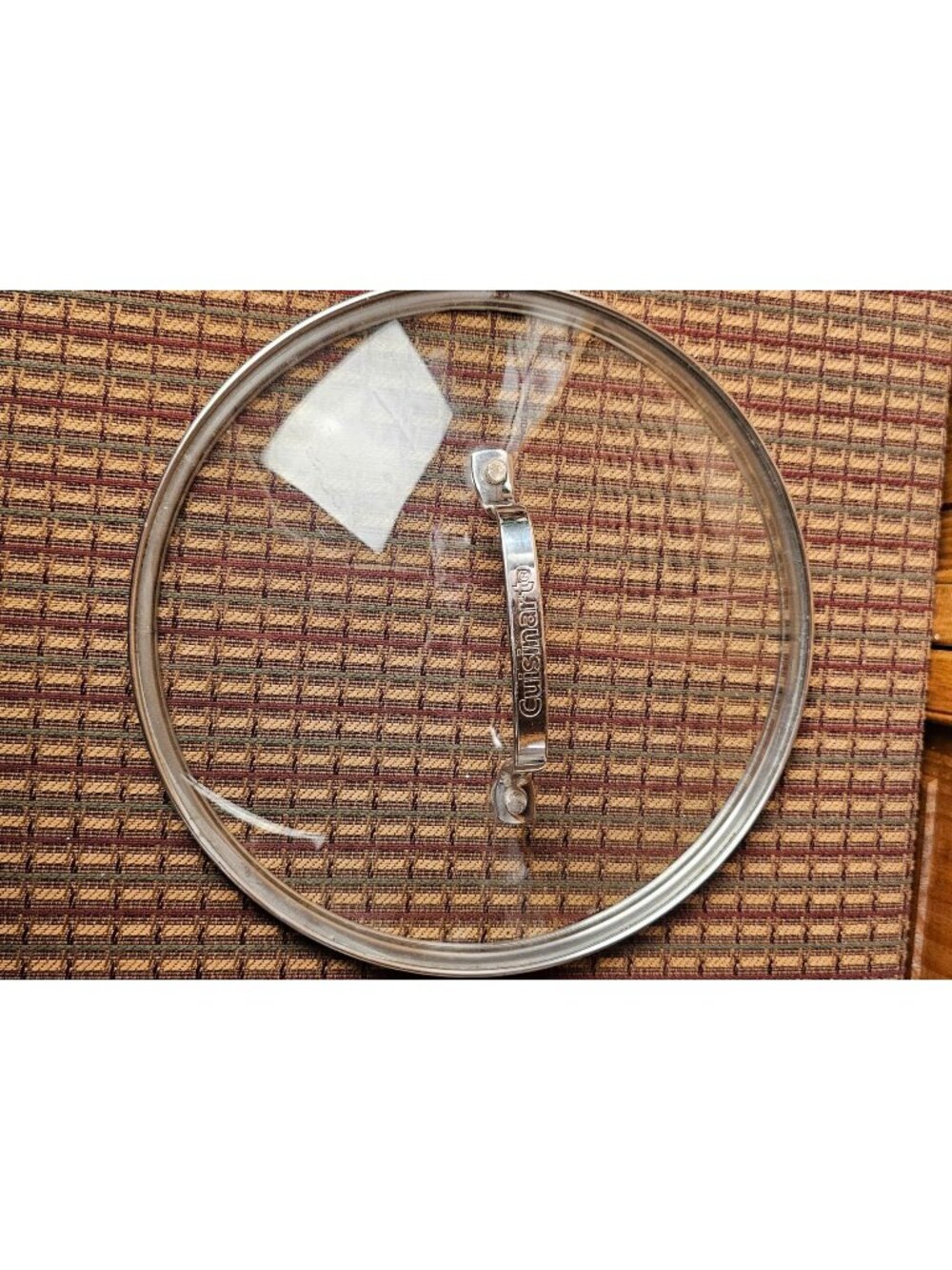 Cuisinart 9-Inch Replacement Glass Lid With Stainless Steel Handle For Cookware